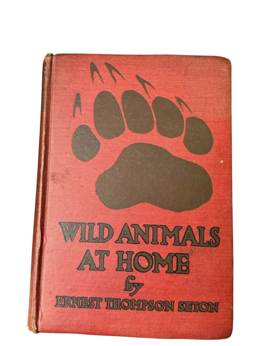 Wild Animals At Home by Ernest Thompson Seton Hardcover Grosset & Dunlap